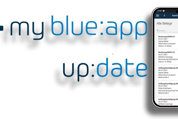 Hapak V22.4 Die App "my blue:app hand:werk" von der Firma bluesolution soll noch im laufe dieser Woche ein neues Update in der Version 1.2.28 erhalten. Mit dabei einige Verbesserungen